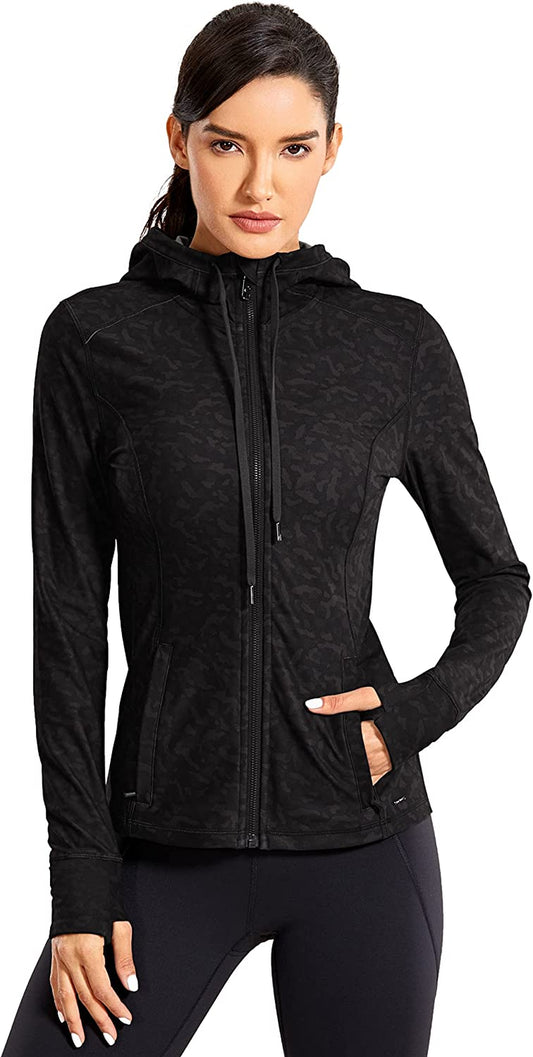 Womens Brushed Full Zip Hoodie