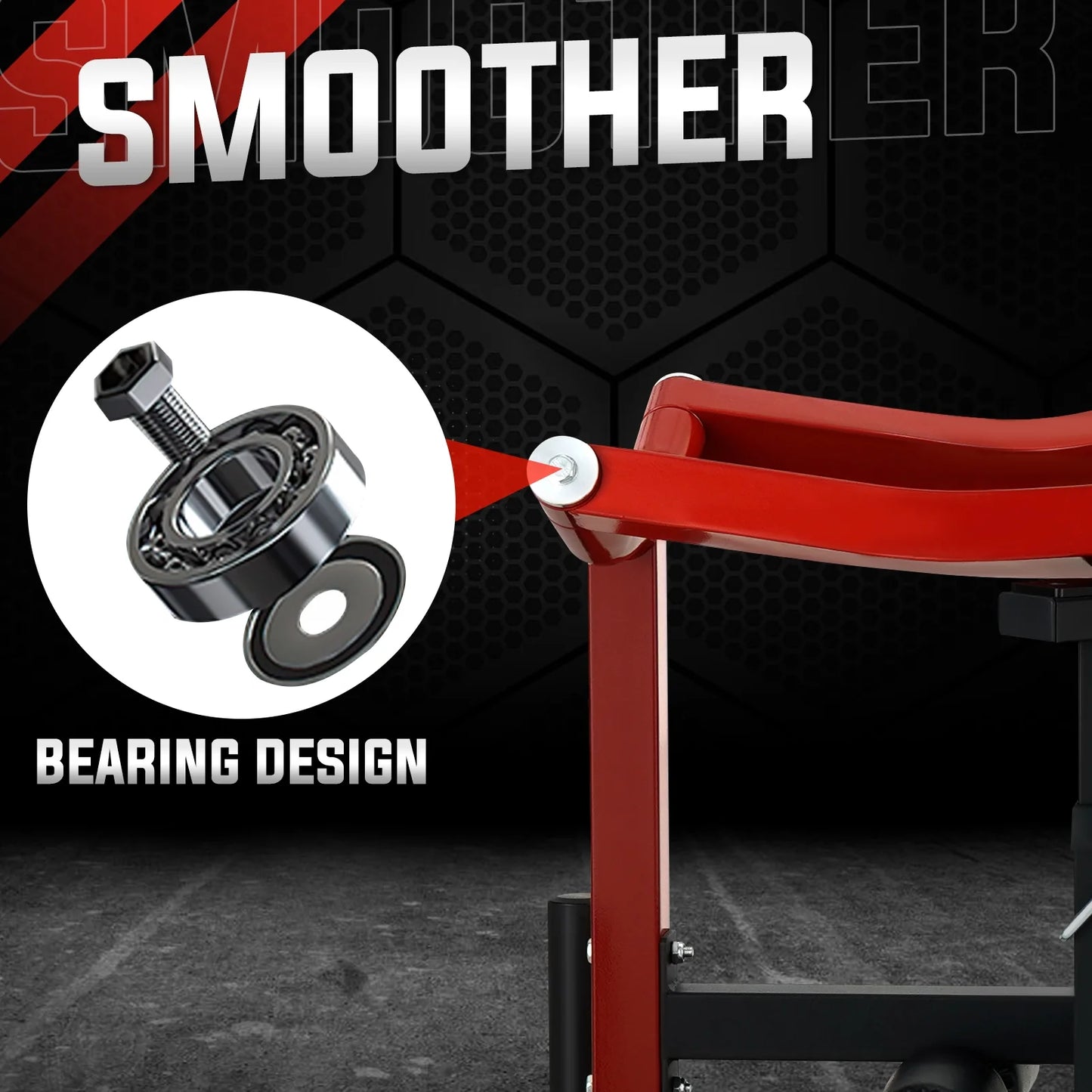 Chest Press Machine with Adjustable Bench