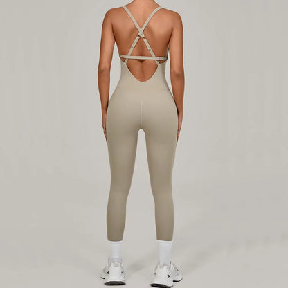 Adjustable Back Fitness Bodysuit