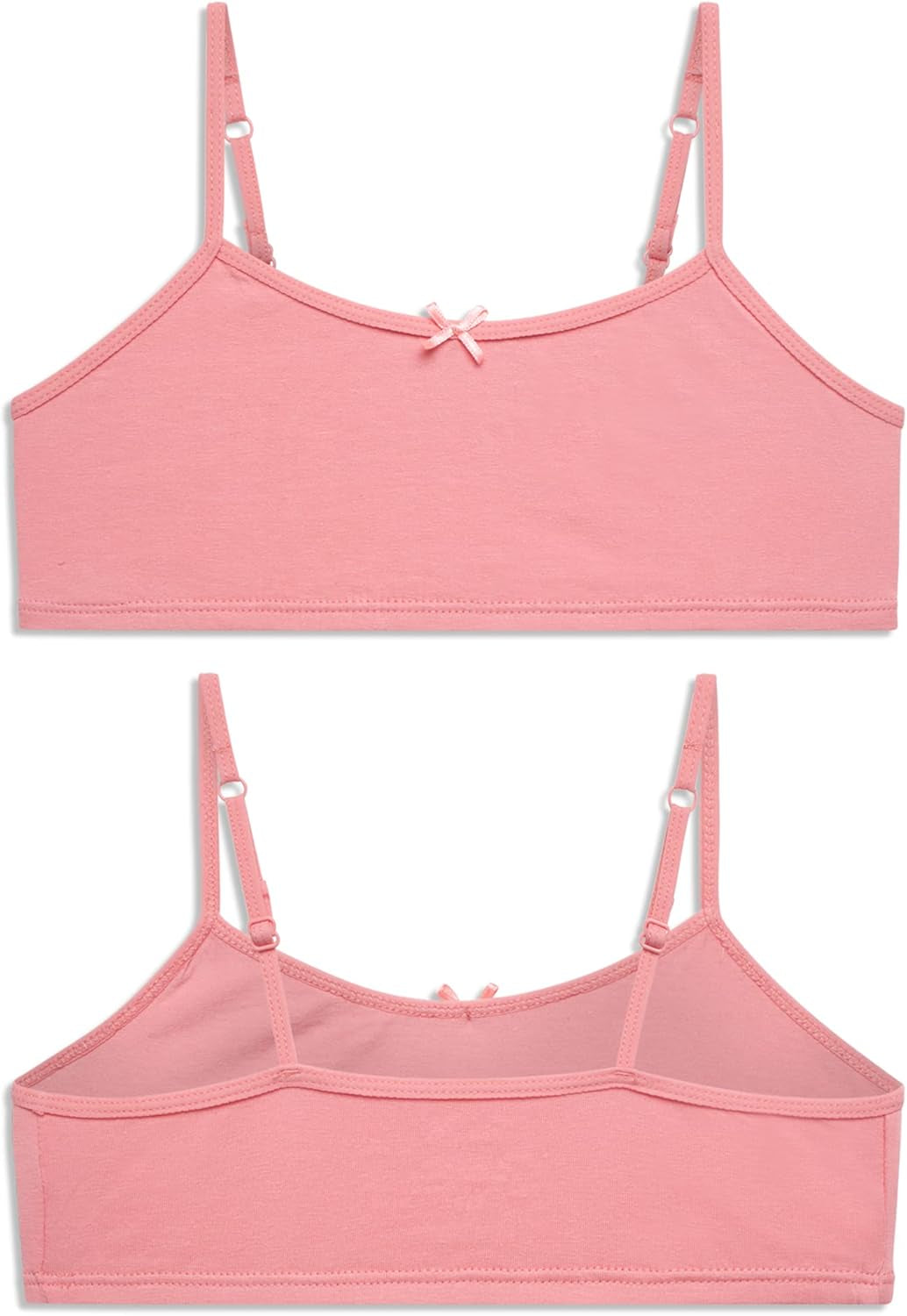 Girls Soft Cotton Training Bras 10 Pack