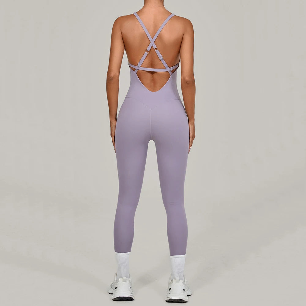 Adjustable Back Fitness Bodysuit