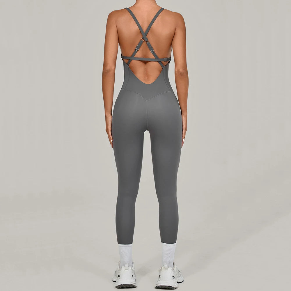 Adjustable Back Fitness Bodysuit