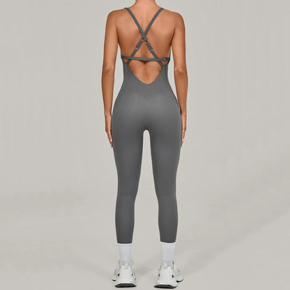Adjustable Back Fitness Bodysuit