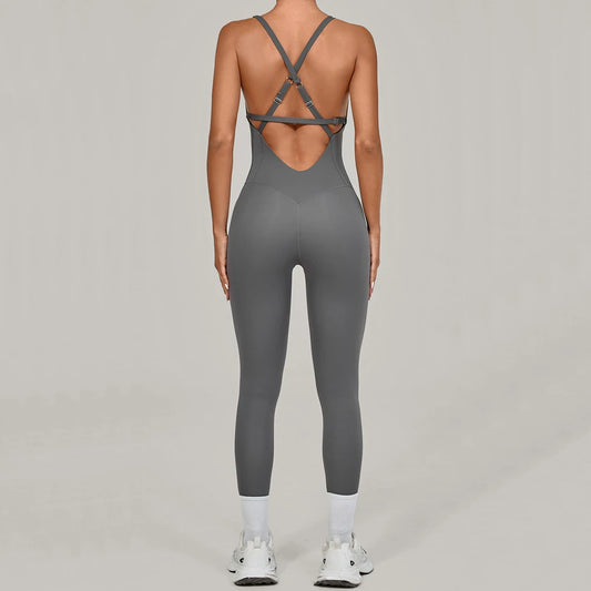 Adjustable Back Fitness Bodysuit