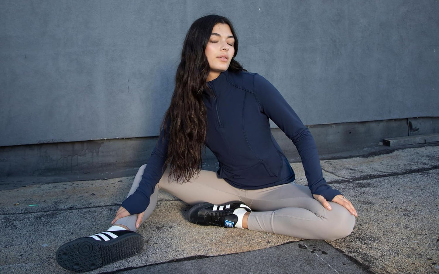 Half Zip Lightweight Workout Jacket
