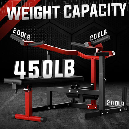 Chest Press Machine with Adjustable Bench
