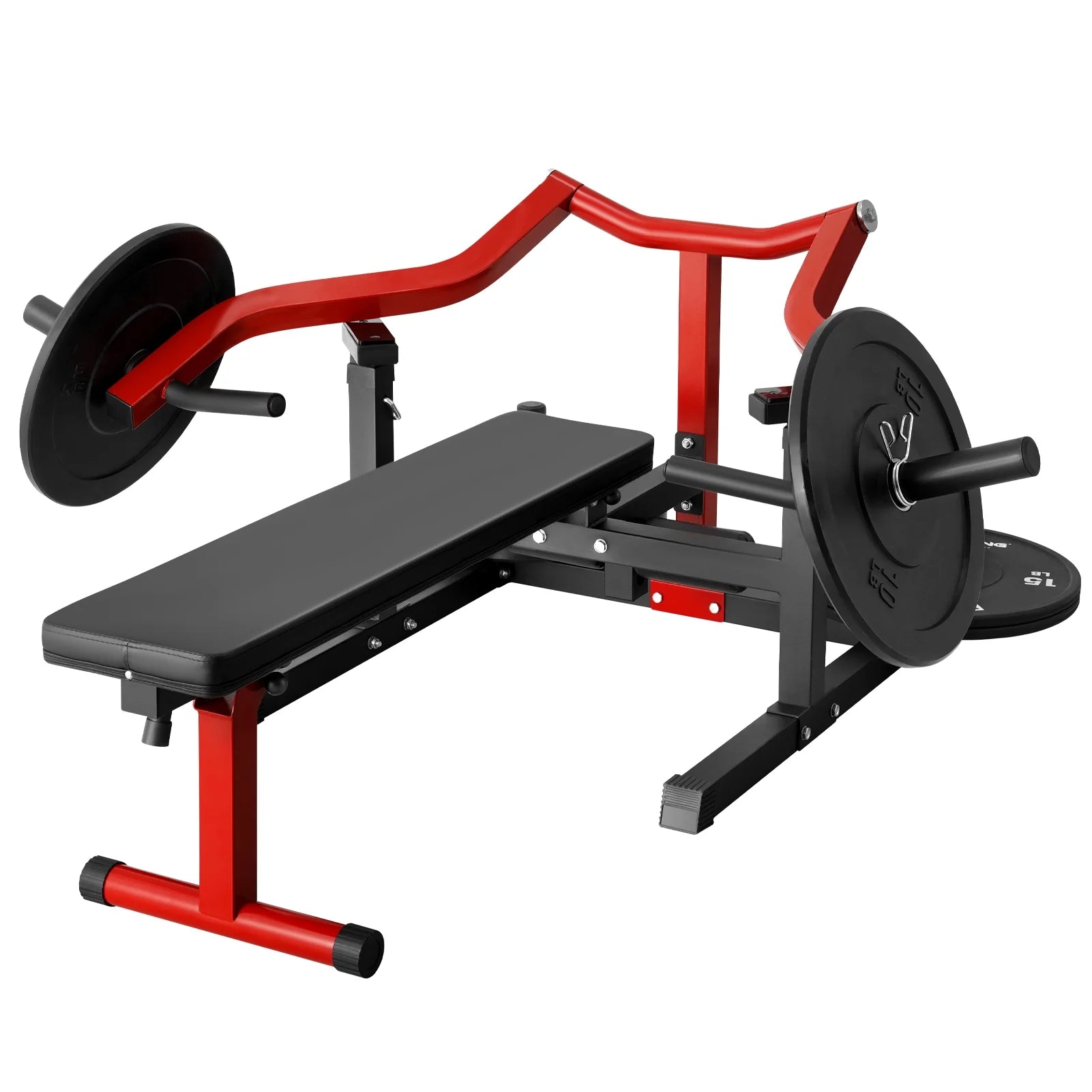 Chest Press Machine with Adjustable Bench
