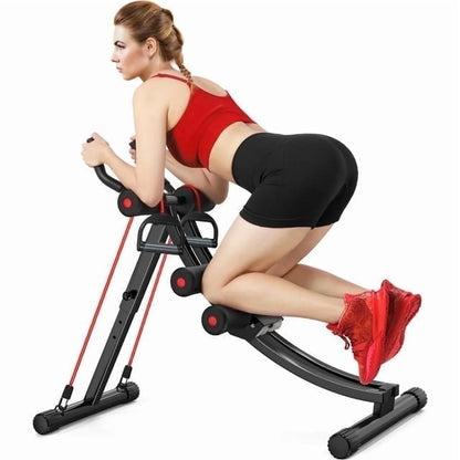 Foldable Ab Machine with LCD Display